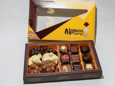Caja dos compartimentos